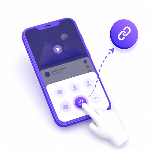 Copy TikTok Link