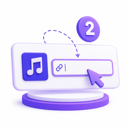 Paste into MP3 Downloader